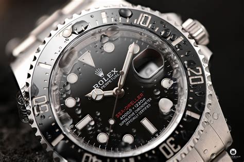 rolex sea-dweller single red